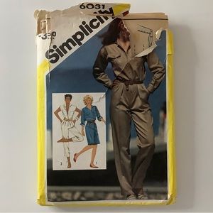 Simplicity 6031 Sewing Pattern